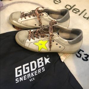 Golden Goose superstar leather sneakers